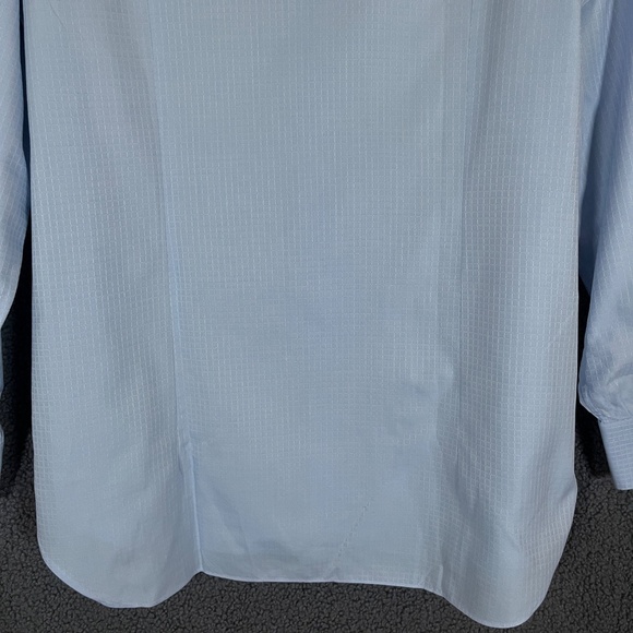 Brioni 100% Cotton Button Up Formal Dress Shirt - Men's Size 17/ 43 - Blue - Picture 4 of 9